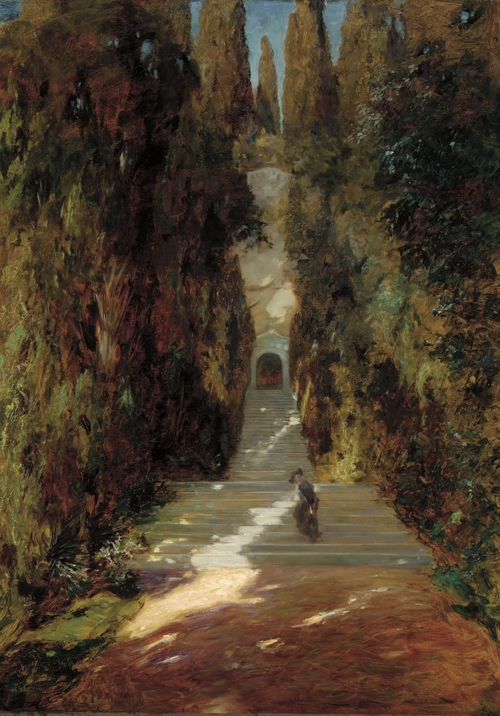 Prima della messa, 1885